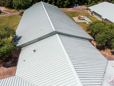 commercial roofing contractor OH Ohio new metal installation 6